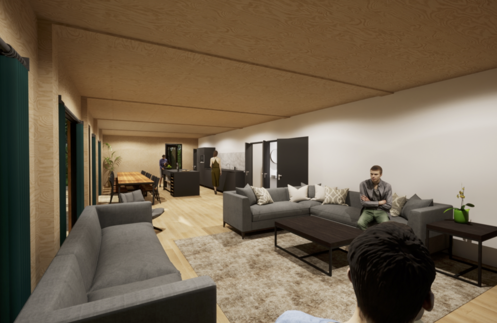 Ruime woonkamer