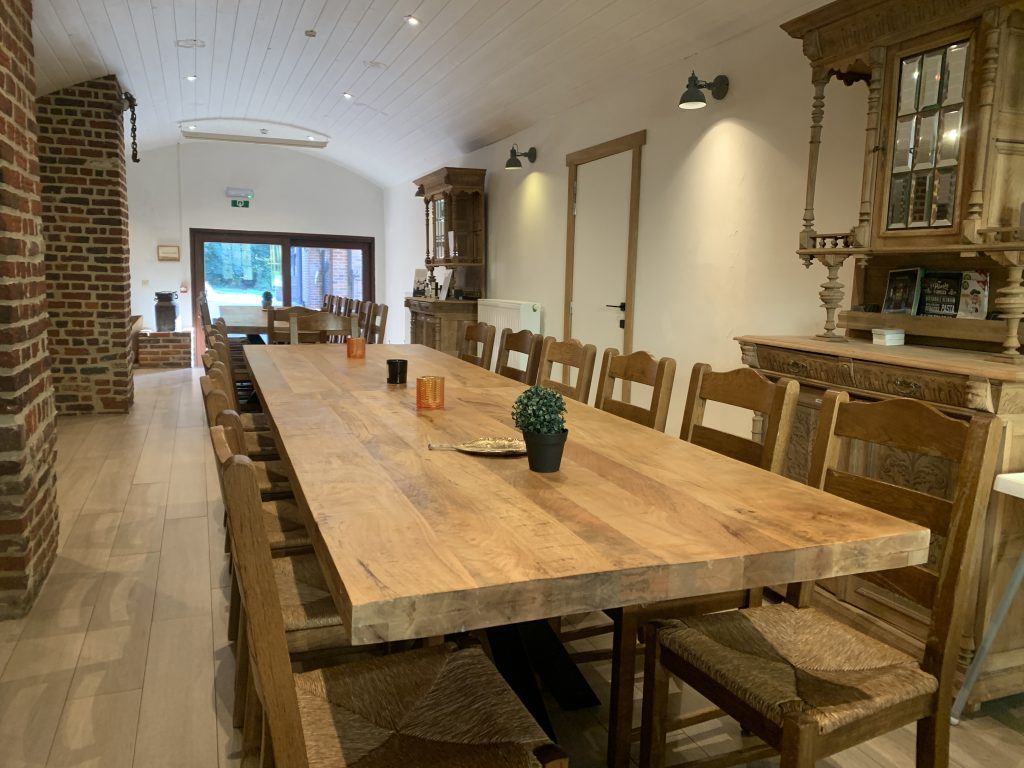 Dining area of the living room