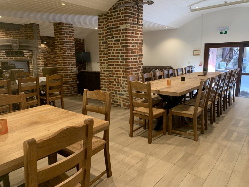 Dining area of the living room